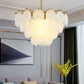 Hdc 600/800mm Gold Crystal Frost Chandelier Ceiling Lights Hanging