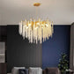 HDC 600/800mm Modern Gold Crystal Tree Branch Dining Room Chandelier