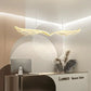 HDC 1200mm Gold Wings Led Light Chandelier Lighting Lamp Cord Pendant Lamp - Tricolor