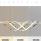 Hdc 1000mm Gold Modern Led Light Chandelier Lighting Lamp Cord Pendant Lamp