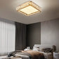 Hdc 500 Mm Round Square Crystal Surface Chandelier For Low Height Ceilings