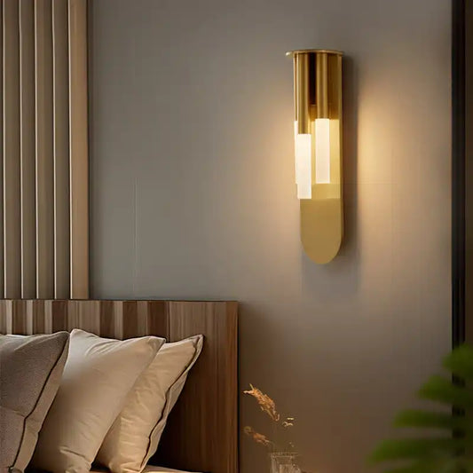 HDC Modern Simple Three Long Profile Tube Metal Plate Wall Light for Living Room TV Background Bedroom
