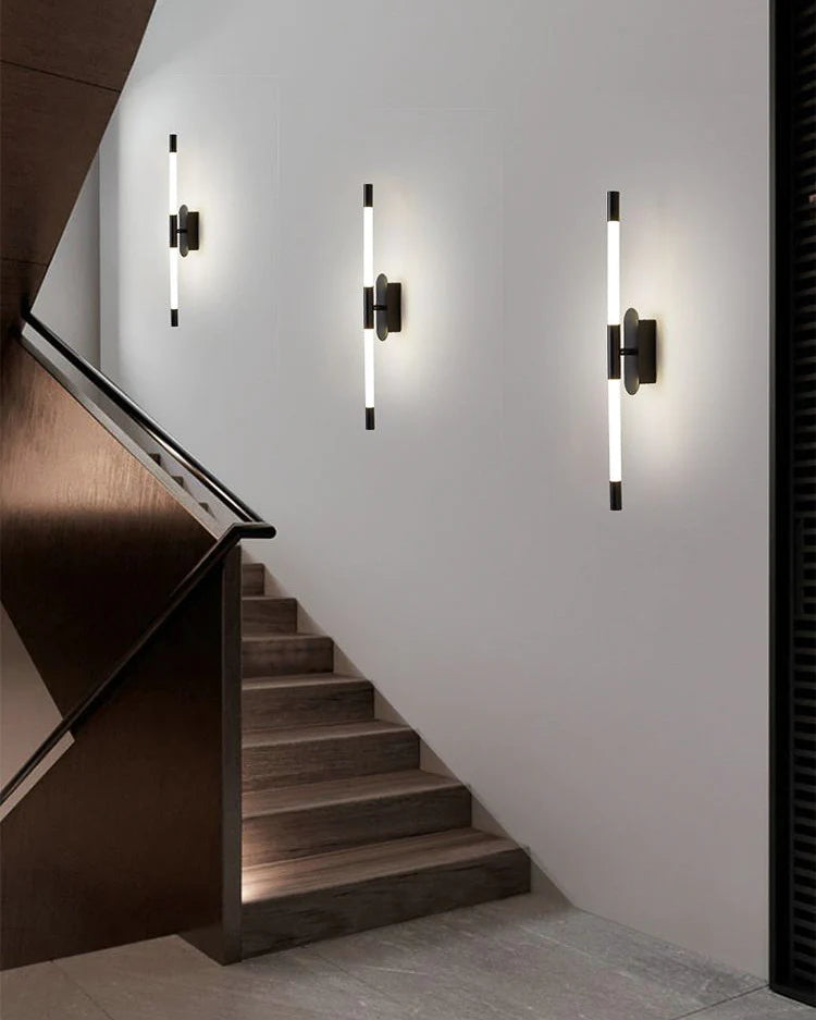HDC 600 Mm Led Brass Gold Plated Long Tube Wall Light - Warm White