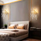 wall chandelier, wall lamps, Ceiling lights, chandelier, modern chandelier, pendant lights, Buy chandelier online, lights, lighting, buy lights online, lamps and lights, hdc lights, home decor, wall hangings, wall lamps for bedroom, wall fancy lights,  jhumar for home, lamps for living room