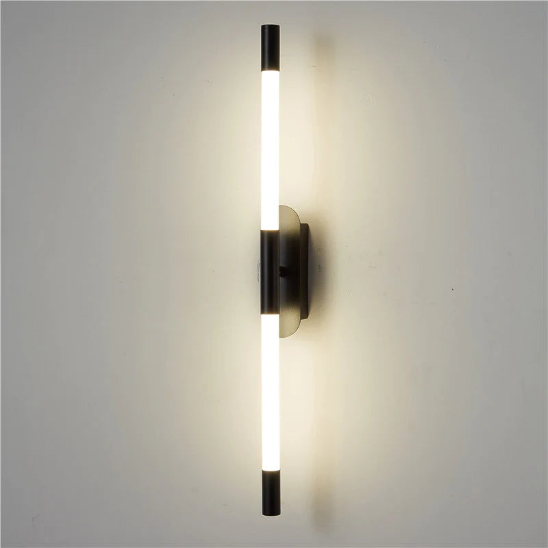 HDC 600 Mm Led Brass Gold Plated Long Tube Wall Light - Warm White