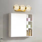 Hdc 18w 3 Acrylic Glass Led Golden Body Led Wall Light Mirror Vanity Picture Lamp - Warm White