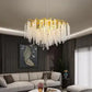 HDC 600/800mm Modern Gold Crystal Tree Branch Dining Room Chandelier
