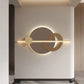 HDC Minimalistic Geometric Ovrlapping Circle Led Wall Art For Home Decor