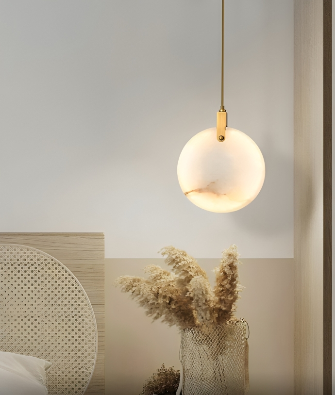Hdc Gold Frost Pendant Ceiling Light- Warm White