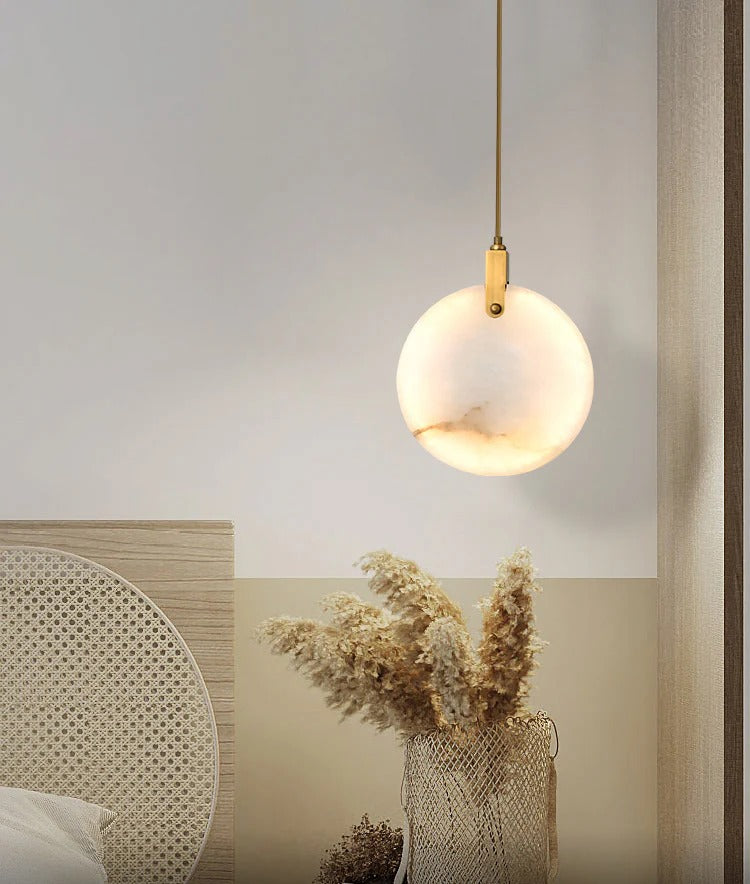 Hdc Gold Frost Pendant Ceiling Light- Warm White