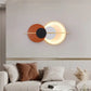 HDC LED Modern Round Wall Art Light - Warm White