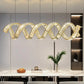Hdc 1200x350mm Long Crystal Gold Chandelier Ceiling Lights Hanging