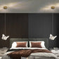 HDC Led Gold Butterfly Bedside Hanging Pendant Ceiling Lamp Light Fixture - Tricolor