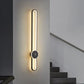 HDC 600 Mm Led Black Oval Long Wall Light Living Room Lcd Panel Light