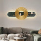 HDC Astronaut Black Wall Art With Gold Ring & LED Light