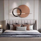 HDC LED Modern Metal Wall Art For Home Decor Style (Small)