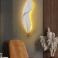 HDC 900mm Nordic Modern Creative Feather Light Led Wall Lamp