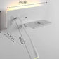 Hdc Led White Gooseneck Led Wall Light With Usb And Wireless Charging - Warm White