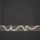 Hdc 1000mm Gold Acrylic Led Light Chandelier Lighting Lamp Cord Pendant Lamp