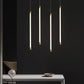 Hdc Led 1 Light Modern Led Gold Long Pendant Light