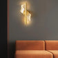 Hdc 15w 300mm Modern Long Gold Led Wall Lamp - Tricolor