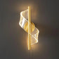 Hdc 15w 300mm Modern Long Gold Led Wall Lamp - Tricolor