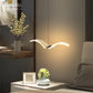 HDC Modern Led Bird Shape Pendant Hanging Light For Bedside - tricolor