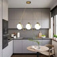 HDC Modern Sputnik Glass Spiral Glass Globe Chandelier