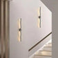 HDC 600 MM Gold LED Long Modern Wall Light Living Room LCD Panel Light- Tricolor