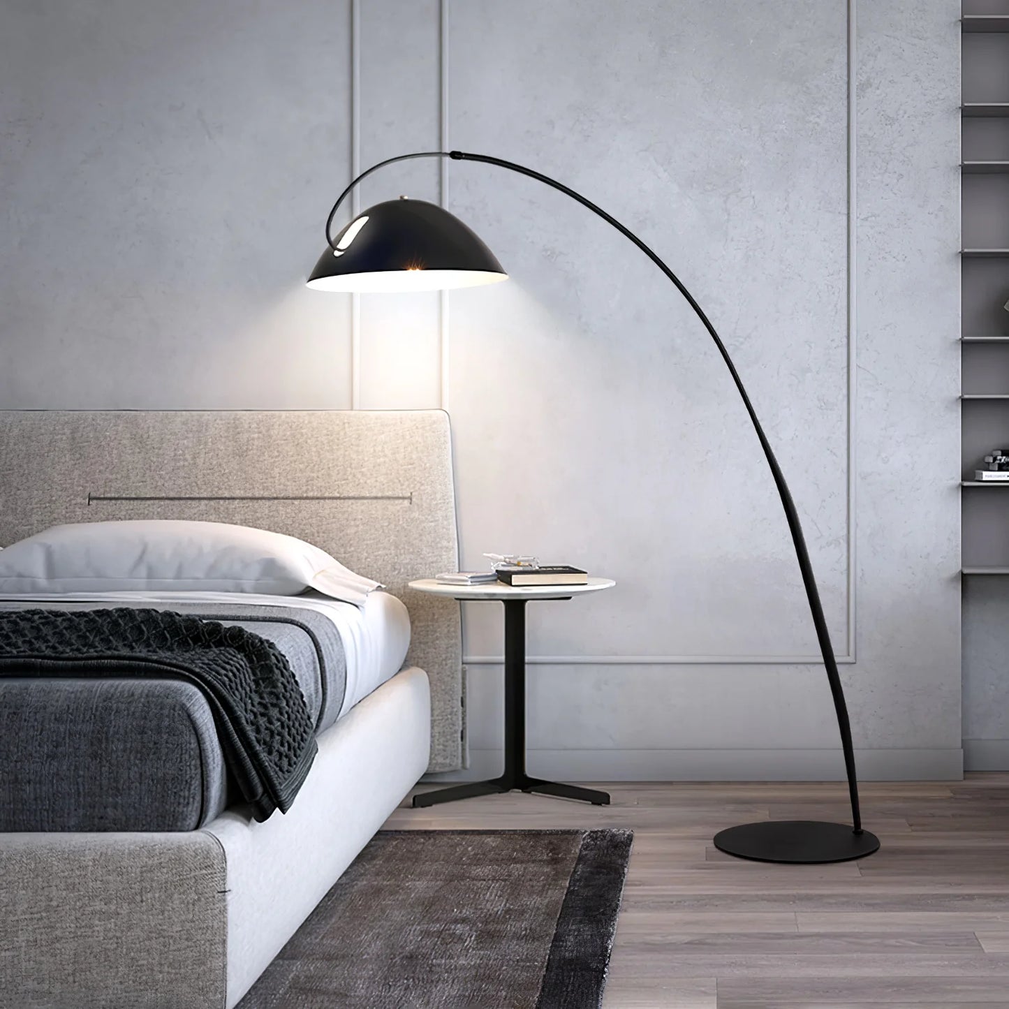 HDC Nordic LED Modern Black Floor Light Indoor Lighting Floor Lamps