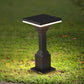 HDC Modern Waterproof Outdoor Lawn Bollard Light for Courtyard & Open Patio Areas