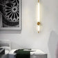 HDC Modern Gold Vertical LED Wall Light for Bedroom, Living Room
