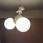 HDC Kids Cloud Pendant Chandelier Light with Playful Bear Figurine for Nursery & Kids Room
