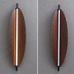 Hdc 400/600mm Led Wooden Modern Wall Light For Living Room Dining Room Light