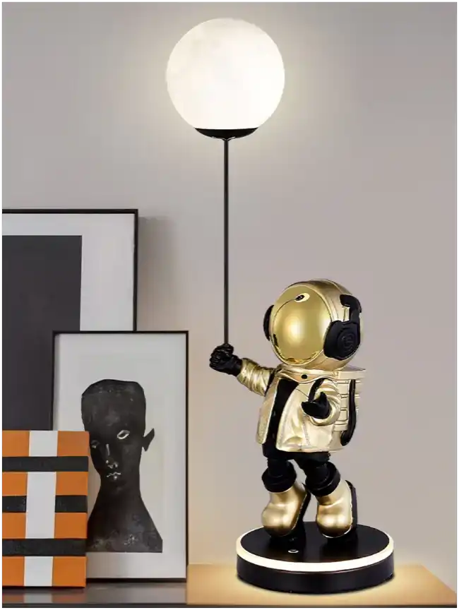 Hdc Astronaut Bedside Table Lamp for Room Decoration