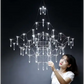 Hdc Modern Creative Stainless Steel Crystal Chandelier Firefly Hanging Lamp Living Room Kitchen Light Dining Room Lighting Fixture