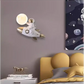 Hdc Kids Cartoon Rocket Astronaut Children's Room Bedside Indoor Wall Light