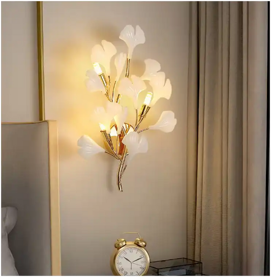 HDC Modern Tree Leaf Wall Light For Living Room