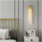 Hdc Gold Oval Acrylic Modern Led Wall Light - Tricolor