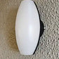 HDC 7W Oval Shape IP65 Waterproof Outdoor Wall Lights, Up and Down LED Porch Lights (Warm White)