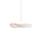 HDC Modern Curved Shell Pendant Light – Sculptural Warm LED Ceiling Lamp for Dining, Lounge & Contemporary Interiors
