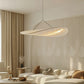 HDC Modern Curved Shell Pendant Light – Sculptural Warm LED Ceiling Lamp for Dining, Lounge & Contemporary Interiors