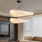 HDC Modern Curved Shell Pendant Light – Sculptural Warm LED Ceiling Lamp for Dining, Lounge & Contemporary Interiors