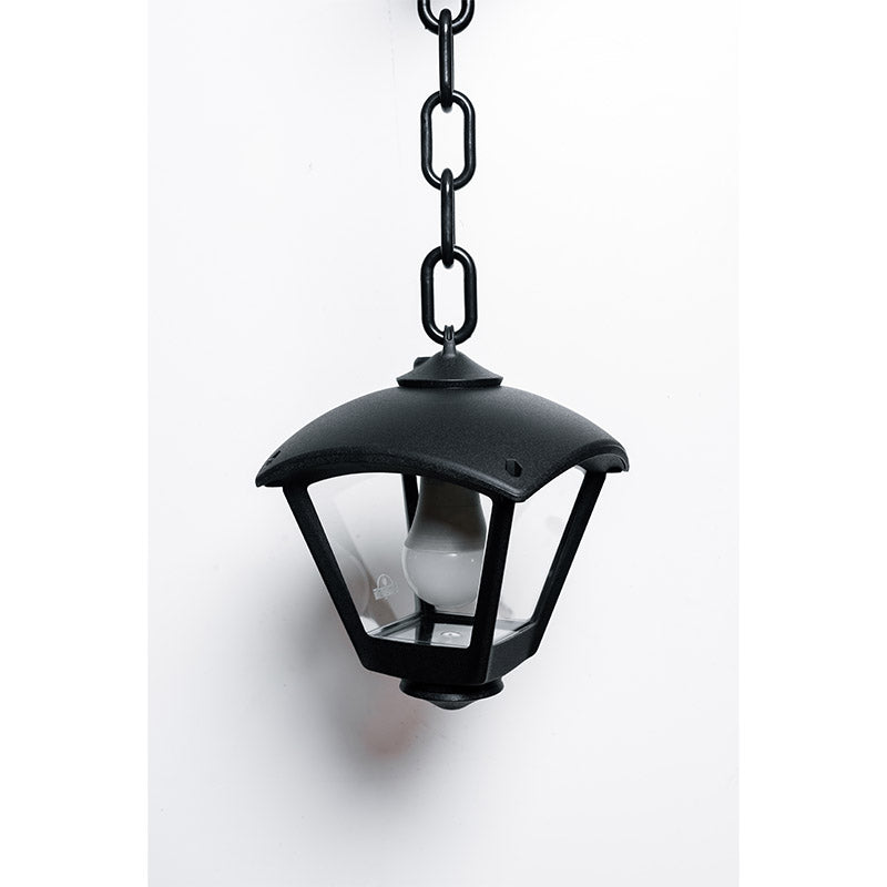 HDC Classic Black Outdoor Hanging Lantern for Garden, Balconies