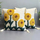 Hdc Luxury Cotton Handmade Decorative Boho Throw Pillow Covers with Tassels 16″X16″ for Decorative Sofa Couch Living Room Indoor Outdoor Chair Farmhouse