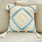 Hdc Luxury Cotton Handmade Decorative Boho Throw Pillow Covers with Tassels 16″X16″ for Decorative Sofa Couch Living Room Indoor Outdoor Chair Farmhouse