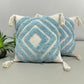 Hdc Luxury Cotton Handmade Decorative Boho Throw Pillow Covers with Tassels 16″X16″ for Decorative Sofa Couch Living Room Indoor Outdoor Chair Farmhouse