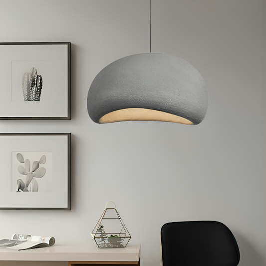 Hdc 400mm Modern Nordic Style Handmade Polystyrene Single Head Chandelier Pendant Lamp