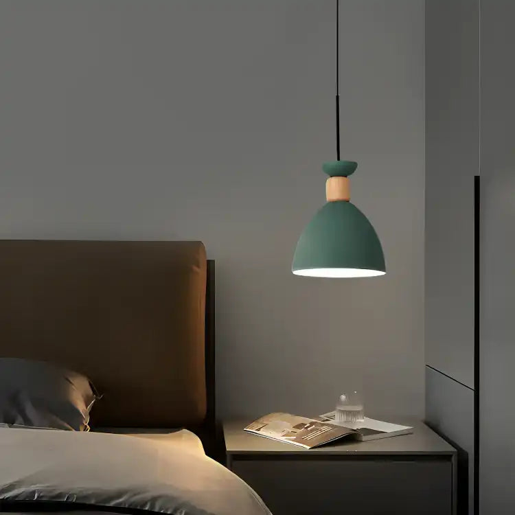 Hdc Modern Nordic Wooden Indoor Minimalist Lamp Dining Room Pendant Lamps