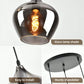 HDC Led 1-Light Grey Hanging Pendant Ceiling For Bedroom